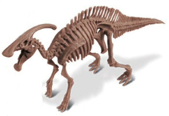 楽天3D・恐竜・おもちゃのヤマサン恐竜発掘セット【パラサウロロフス】 化石 恐竜 骨 プレゼント 知育玩具 夏休み 自由研究 掘る