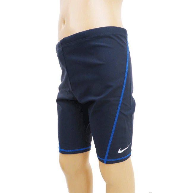 SALE【メール便対応】[NIKE]ナイキ [キッズ＆ジュニア]スイムパンツ[130-170cm]ネイビー/1981811-10/スクール水着/ロングスパッツ/BOYSライン/スイミング/水泳/プール/海水浴/pool/コンプレッション/hzz【あす楽】【RCP】
