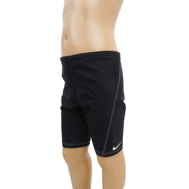 SALE【メール便対応】[NIKE]ナイキ [キッズ＆ジュニア]スイムパンツ[130-170cm]ブラック/1981811-18/スクール水着/ロングスパッツ/BOYSライン/スイミング/水泳/プール/海水浴/pool/コンプレッション/hzz【あす楽】【RCP】