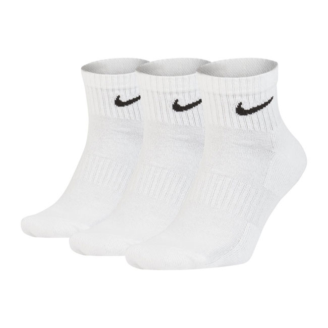 【メール便対応】[NIKE]ナイキ アンクルソックス3足組 [23-25cm][25-27cm][27-29cm] SX7667 ホワイト メンズ レディース 男女兼用 ジュニア 通学 中学校 高校 部活 クラブ 運動 スポーツ ショ…