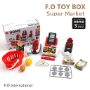 【F.O.TOYBOX】ままごとセット スーパーマーケット 6941332 キッズ ベビー 子供 男の子 女の子 玩具 おもちゃ 知育 お店屋さん おままごとセット レジセット レジスター 誕生日 ギフト プレゼント F.O.インターナショナル エフオー pahs