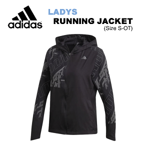 【メール便対応】【adidas】アディダス [レディース]ランニングジャケット[S-OT][ブラック]IPF33/ウインドブレーカー/ランニング/トレーニング/運動/スポーツ/ウォーキング/フィットネス/撥水/吸湿/WOMAN/phse【あす楽】【RCP】