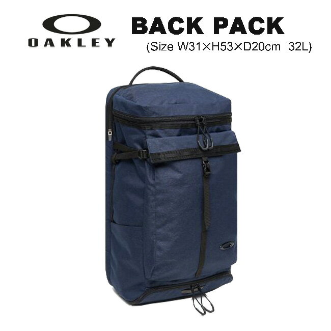 [OAKLEY]オークリー BACK PACK[32L][ネイビー]FOS900232ESSENTIAL BOX PACK/メンズ/レディース/男女兼用/リュックサック/バックパック/デイバッグ/運動/スポーツ/バスケットボール/通学/通勤/アウトドア/akzz【あす楽】【RCP】