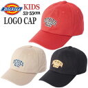 【キッズ】Dickies ディッキーズ キッズ キャップ COLLEGE LOGO Kids CAP 帽子 カレッジロゴ メンズ レディース ジュニア キッズ 子供 (53-55cm) 中高生 旅行 キャンプ アウトドア お外 遊び おでかけ お散歩 紫外線対策 お祝い プレゼント ギフト