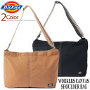 ディッキーズ トートバッグ レディース Dickies ディッキーズ DK WORKERS CANVAS SHOULDER BAG キャンバス ショルダーバッグ ステッチ ロゴ シンプル BAG 男女兼用 お買い物 サブバッグ 大き目 バッグ パパ ママ マザーズバッグ エコ ピクニック 通学 通勤 バイト 肩掛け 数量限定 プレゼント ギフト