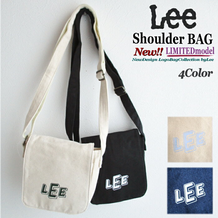 Lee リー カレッジロゴ フラップショルダーバッグ ミニバッグ ポケット シンプル ショルダーバッグ BAG パイピング キャンバス 男女兼用 大人 子供 キッズ サブバッグ ショルダー ピクニック 肩掛け プレゼント ギフト