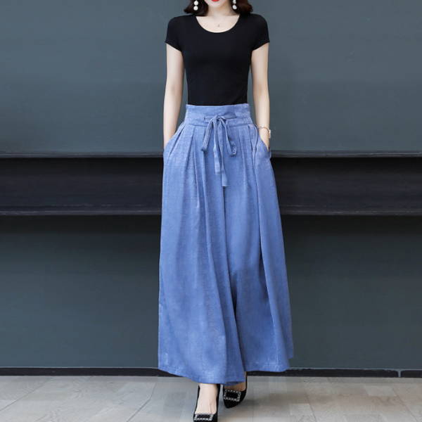 クーポンで8%OFF！パンツ ワイドパンツ レディース スカーチョ スカンツ ボトムス ...