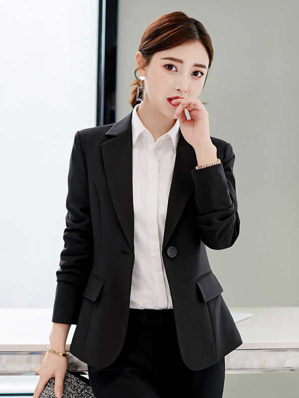 テーラードジャケット レディース ノーカラージャケット フォーマル Aライン オフィス ビジネス OL 通勤 通学 事務所入学式 卒業式 ダンス衣装 S M L XL XXL 大きいサイズ ホワイト 黒 きれいめ メール便送料無料(アパレル)