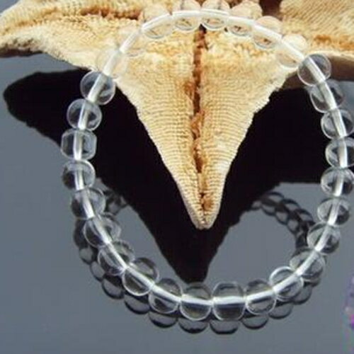 Rakuten - 天然石ブレスレッド 万能クォーツ メール便発送・代引き不可