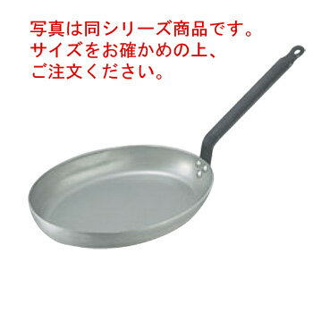 デバイヤー 鉄 共柄 オーバルフライパン 5111-40cm【フライパン】【鉄フライパン】【鉄製】【電磁調理器対応】【IH対応】【業務用フライパン】【業務用】【de BUYER】