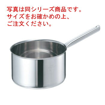 EBM モリブデンジ2 深型片手鍋 15cm 蓋無【片手鍋】【ステンレス鍋】【モリブデンステンレス製】【業務用鍋】【Ω】【電磁調理器対応】【IH対応】【ソースパン】【ソテーパン】