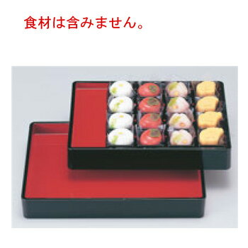 黒内朱 長手両面番重 尺1寸 1-121-1【番重】【バット】