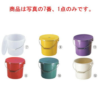 PP バケツ 13L PO-13A 本体 乳白色【ポリバケツ】【ペール】【業務用】【厨房用品】【キッチン用品】【..