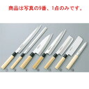 文明銀丁 出刃庖丁 19.5cm【包丁】【キッチンナイフ】【和包丁】
