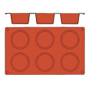 ガストロフレックス マフィン(1枚)2579.15【業務用】【お菓子型】【モルド】