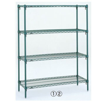 メトロ スーパーアジャスタブルシール3 シェルフ 5段 A1830NK2・86PK2【代引き不可】【エレクターラック】【収納ラック】【棚】