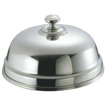 UK 18-8 丸皿カバー 18cm【ステンレスカバー】【ステーキカバー】