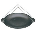 ジャンボ お好み焼き器(ハンドル付)φ300×H30【鉄板焼】【調理器具】【鉄鍋】