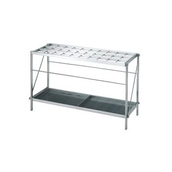 EBM 18-8 折りたたみ式 レインスタンド 30本立【代引き不可】【傘立て】【レインスタンド】【ロビー用品】