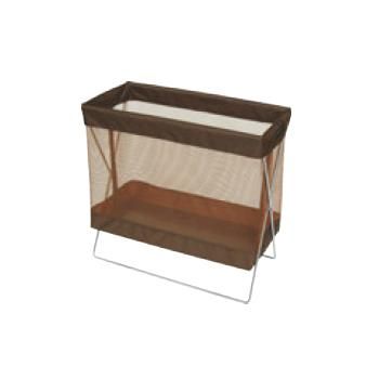 サイドワゴン・メッシュM(マジックテープ留め仕様) R-350 ブラウン【物入れ】【手荷物入れ】【サイドワゴン】