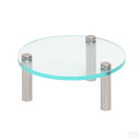 【送料無料】アクリルステージ 丸型 φ90mm×板厚5.0mm【メール便】【ディスプレイ】【アクリル製台】【アクリルの台】【スタンド】【展示台】【脚付き】【コレクション】【透明】【クリア】【アクリル板】