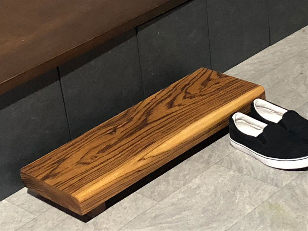 大垣WOOD 玄関ステップ 幅72.5cm ゼブラ [OGWJ-082125003-8X2]【ステップ台】【踏台】【日本製】【国産..