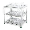 アルミ ウォーターグラストレー 3段式セット 小