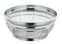 18-8荒目F型ザル(6.5メッシュ)18cm【ステンレスザル ざる】【水切り】【水切りボール】【水切りボウル】【業務用ザル】【業務用厨房機器厨房用品専門店】