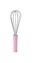 抗菌 カラー泡立2ライン AG-30 ピンク【ホイッパー】【泡立て器】【食洗機対応】【攪拌器】【業務用厨房機器厨房用品専門店】