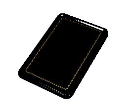 陶器風メラミン製 ケーキトレー角型 CT-2634-KS【製菓用品 製菓道具】【トレイ】【製菓トレイ】【製菓トレー】【ケーキトレ−】【角盆】【業務用厨房機器厨房用品専門店】