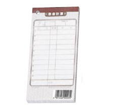 伝票-3(10冊入)【レジ関連用品】【伝票】【勘定書】【勘定表】【勘定書き】【あいそ】【お愛想】【業務..