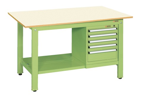 【個人宅配送不可】軽量作業台KKタイプ　スモールキャビネット付 KK-59PSL5IG【代引き不可】