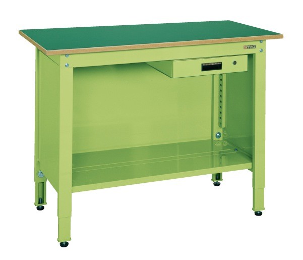 【個人宅配送不可】一人用作業台・高さ調整タイプ TCP-126A【代引き不可】