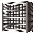 【個人宅配送不可】物品棚LK型 LK1115【代引き不可】