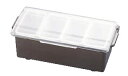 コンジメントディスペンサー レギュラー 4741 4ヶ入 ブラウン【薬味容器】【薬味入れ】【業務用保存容器】【TRAEX】【業務用厨房機器厨房用品専門店】