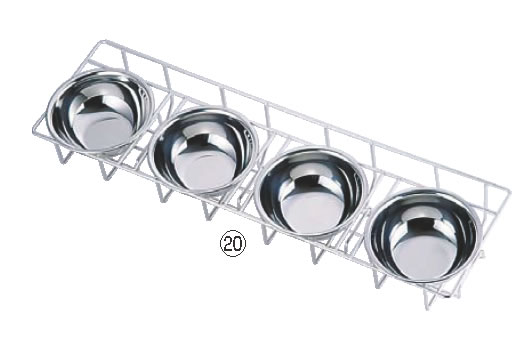 SA18-8中華用ヤクミ入 2型 4ケ入 【薬味容器】【薬味入れ】【業務用保存容器】【18-8ステンレス】【Ω】【業務用厨房機器厨房用品専門店】