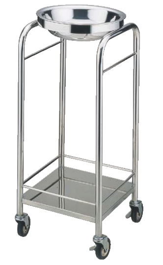 SA18-8ハンドウォッシャースタンド KF-80 【代引き不可】【手洗い】【洗面器台】【18-8ステンレス】【Ω】【業務用厨房機器厨房用品専門店】