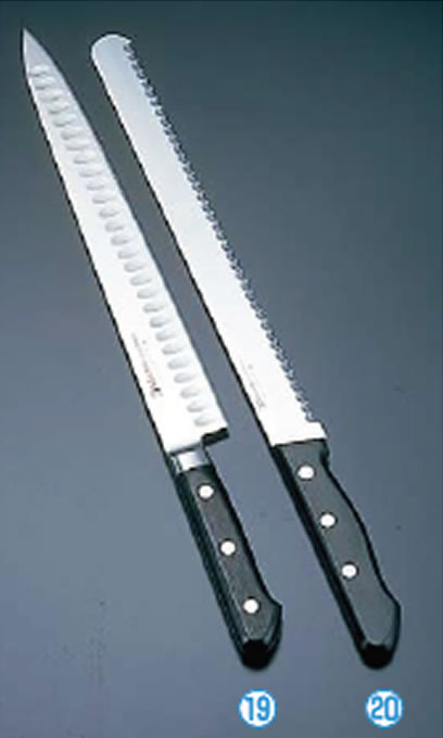 ミソノモリブデン鋼 ウェーブナイフ No.696 30cm【業務用包丁】【キッチンナイフ】【洋包丁】【MOLYBDENUMSTEEL】【Misono】【業務用厨房機器厨房用品専門店】