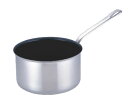 SAパワー・デンジ アルファシチューパン 21cm(蓋無)【ステンレス片手鍋】【電磁調理器対応】【IH対応】【業務用鍋】【Power denji】【ストロングコ...
