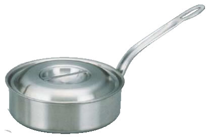 プロデンジ ソテーパン 30cm【IH対応】【ステンレス片手鍋】【電磁調理器対応】【IH対応】【業務用鍋】【ソテーパン】【PRODENJI】【業務用厨房機器厨房用品専門店】【プロ仕様】【極厚底】