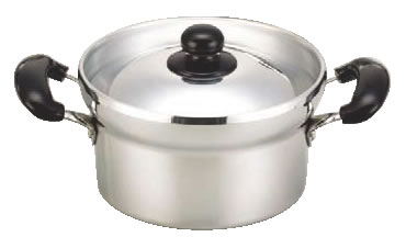 アルミキャスト DX 文化鍋 No,22 22cm【アルミ両手鍋】【アルミ文化鍋】【業務用鍋】【業務用厨房機器厨房用品専門店】