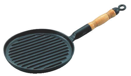 アサヒ 鉄鋳物網焼ステーキパン【IH対応】 【鉄グリルプレート】【電磁調理器対応】【IH対応】【業務用グリルプレート】【ステーキパン】【業務用厨房機器厨房用品専門店】