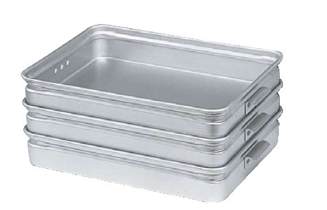 アルミ手付番重(板取手) 特大 90 【アルミシステムバット】【アルミ番重】【業務用厨房機器厨房用品専門店】【アルミバット】