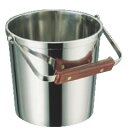 桃印18-8ローズ柄アイスペール【氷入れ】【ステンレス】【アイスバスケット】【バー用品】【業務用厨房機器厨房用品専門店】 その1