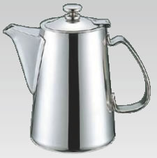 UK18-8チボリ型コーヒーポット 5人用【ステンレスティーポット】【業務用厨房機器厨房用品専門店】