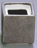 いぶし黒 スタック楊枝入 T03-12【調味料入れ】【調味料ストッカー】【瀬戸焼】【業務用厨房機器厨房用..