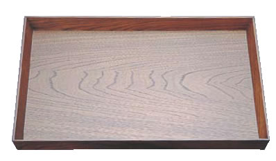 きなり ランチョントレー 尺2寸 03707【お盆】【トレイ】【トレー】【木製】【業務用厨房機器厨房用品専門店】