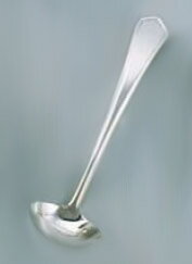 【メール便配送可能】SA18-8ピガール スープレードル 銀メッキ付(小) 50cc【バイキング】【ビュッフェ..