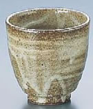 灰刷毛 湯呑 H-002【湯呑み】【お茶コップ】【コップ】【業務用厨房機器厨房用品専門店】