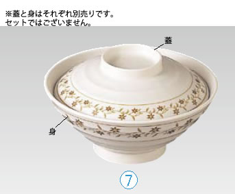 メラミン キャメル 茶漬椀 CM-1(身)【茶碗】【ご飯お椀】【ご飯茶わん】【ご飯器】【業務用厨房機器厨房用品専門店】